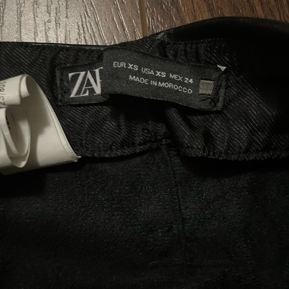 Zara Faux Leather Mini Skirt XS - Picture 5 of 5